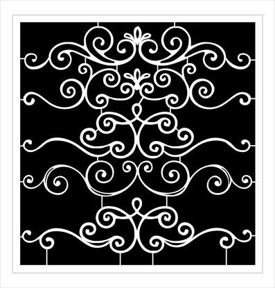 Picture of Swirls 002 Chipboard