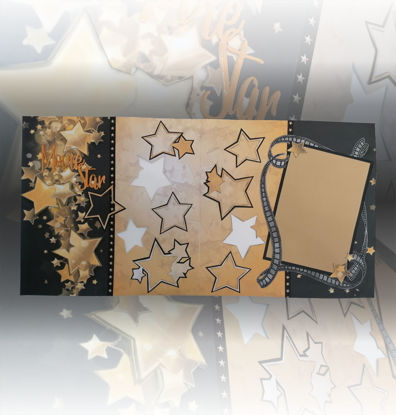 Picture of Movie Star Double Page Scrapbook Kit