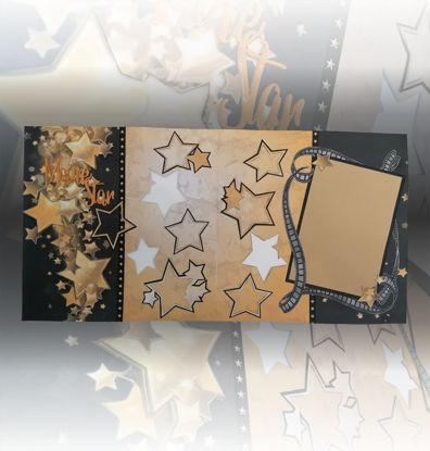Picture of Movie Star Double Page Scrapbooking Kit