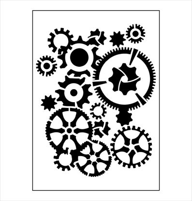 Picture of Gears A5 - Stencil