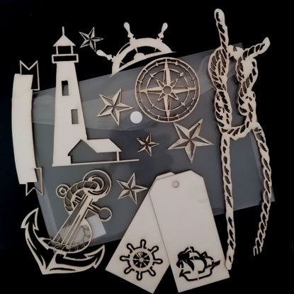Picture of Nautical Chippy Bag