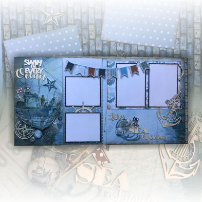 Picture of Let The Sea Set You Free Scrapbooking Kit - Michelle Van Wyk
