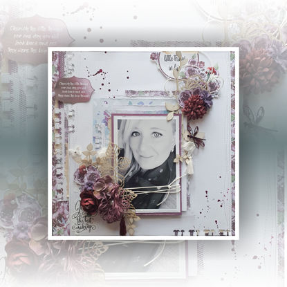 Picture of Joy Single Page Scrapbooking Kit - Teresa