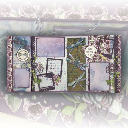 Picture of It's The Little Things In Life Double Page Scrapbooking Kit - Michelle