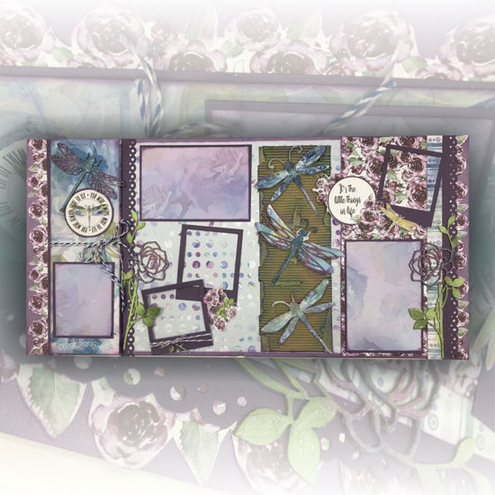 Picture of It's The Little Things In Life Double Page Scrapbooking Kit - Michelle