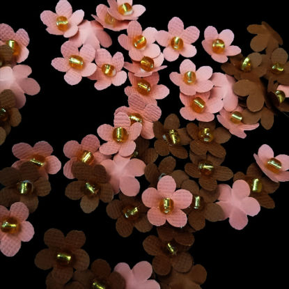 Picture of Loose Flower Pack - Light Pink & Brown