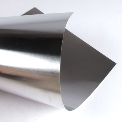 Picture of Metallic Silver Metal Roll
