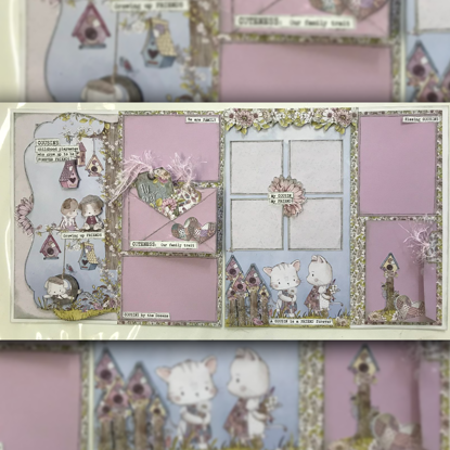 Picture of Adorable Double Page Scrapbooking Kit - Michelle Van Wyk