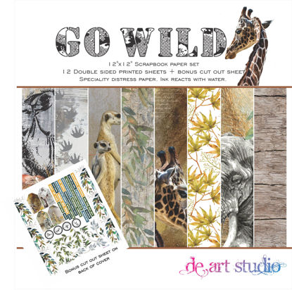 Picture of Go Wild 12"X12" Paper Pack