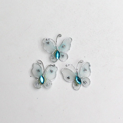Picture of Wire Net Butterfly - Blue - 205035-07