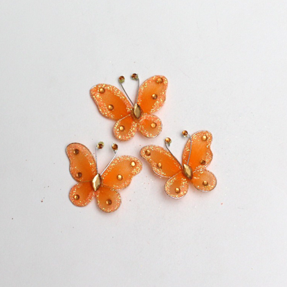 Picture of Wire Net Butterfly - Orange - 202419-09