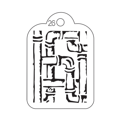 Picture of Mini Stencil - 26