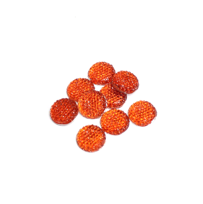 Picture of 204317-009 - Rhinestone Round - Orange