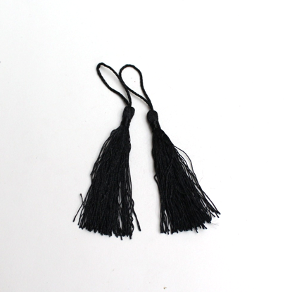 Picture of 202121-3 - Fringe - Black - Small