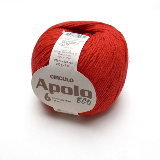Picture of Apolo Eco Yarn - Red