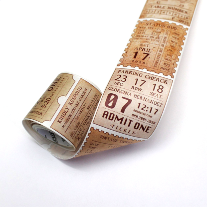 Picture of Vintage Tickets - Washi Tape