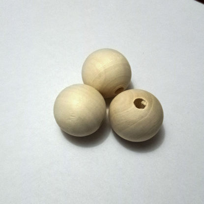 Picture of Wooden Craft Beads - 15mm
