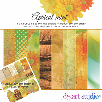 Picture of Apricot Mint 12"x12" Paper Pack