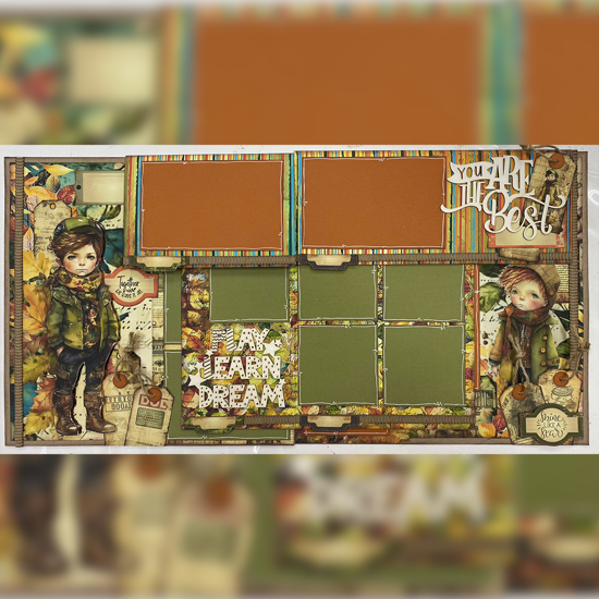 Picture of Childs Play Boys Double Page Scrapbooking Kit - Michelle van Wyk
