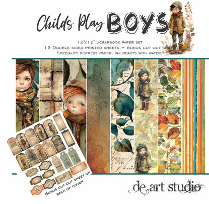 Picture of Childs Play Boys 12"X12" Paper Pack
