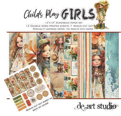 Picture of Childs Play Girls 12"X12" Paper Pack