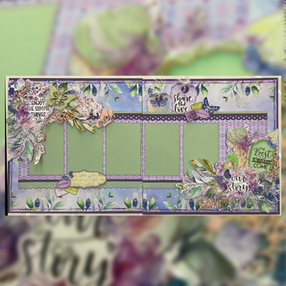 Picture of Kind Double Page Scrapbooking Kit - Michelle Van Wyk