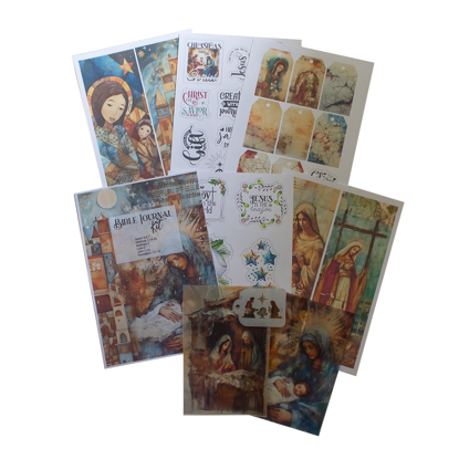Picture of Silent Night - Bible Journal Kit