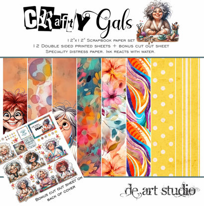 Picture of Crafty Gals 12"X12" Paper Pack