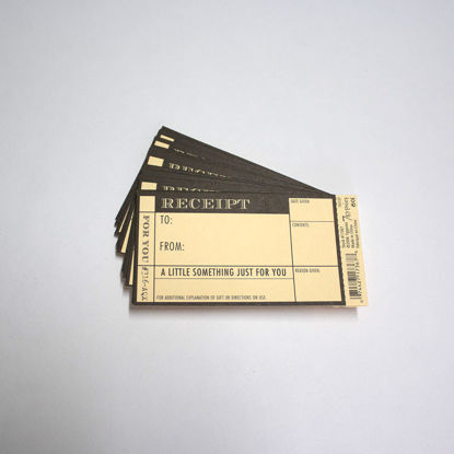 Picture of Receipt Card Packs