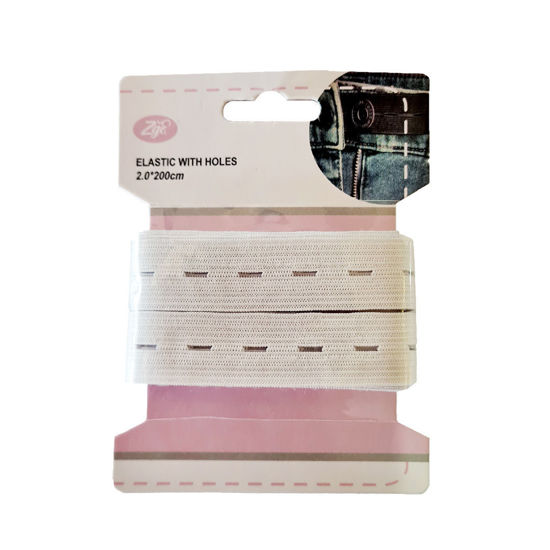 Picture of Pre-pack Elastic with Holes - 2.0 x 200cm