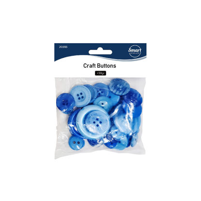 Picture of Craft Buttons - Blue