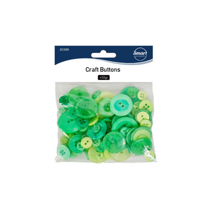Picture of Craft Buttons - Green