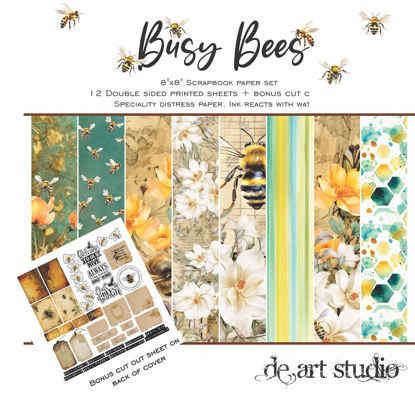 Picture of Busy Bee 8"X8" Paper Pack