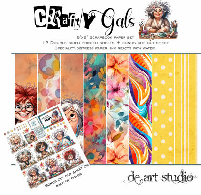 Picture of Crafty Gals 8"X8" Paper Pack