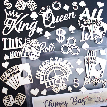 Picture of Queen of Hearts - Chippy Bag