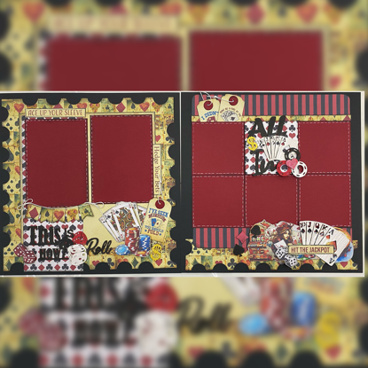 Picture of Queen of Hearts Double Page Scrapbooking Kit - Michelle Van Wyk