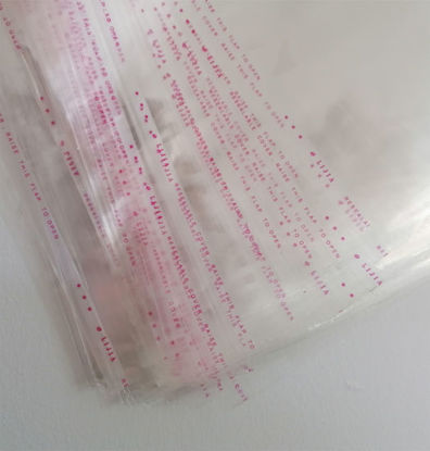 Picture of 12" x 12" Clear Cellophane Pockets - 50pcs