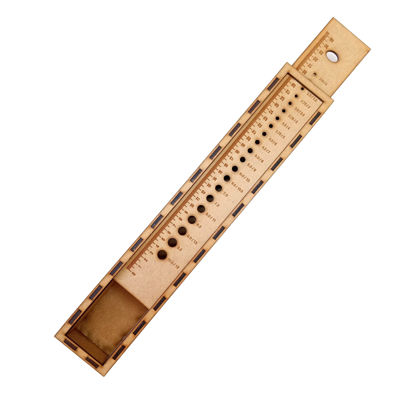 Picture of Wooden Knitting / Crochet Needle Storage