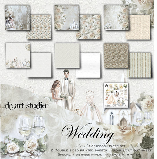 Picture of Wedding 12"x12" Paper Pack