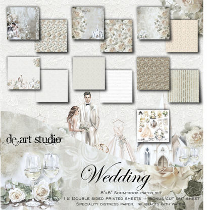 Picture of Wedding 8"X8" Paper Pack
