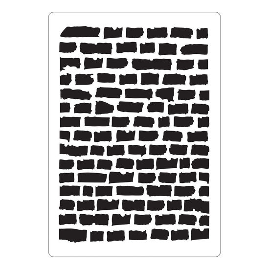 Picture of Bricks A4 - Stencil