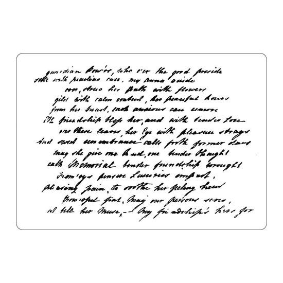 Picture of Script A4 - Stencil