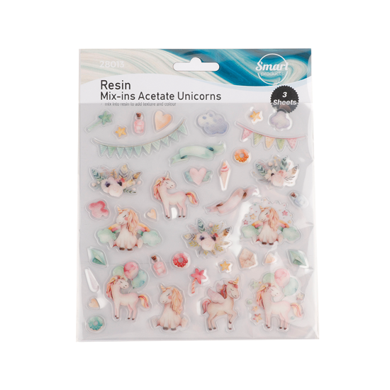 Picture of Resin Mix-ins Acetate Unicorns