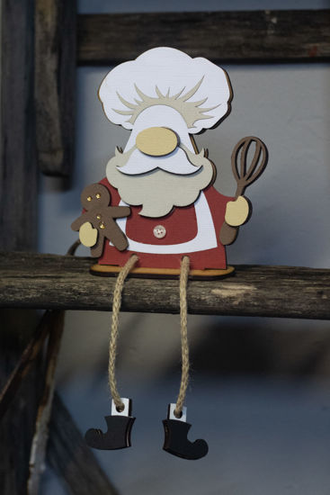 Picture of Baking Gnome - Red & Green