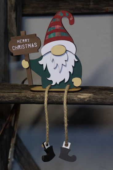 Picture of Merry Christmas Gnome - Red & Green