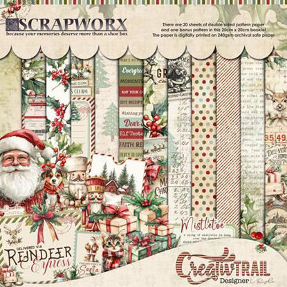 Picture of Reindeer Express - 20cm x 20cm pack