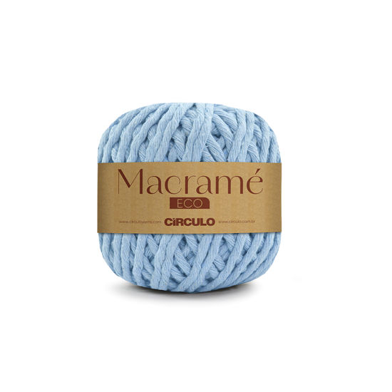 Picture of Macrame Yarn - Candy Blue