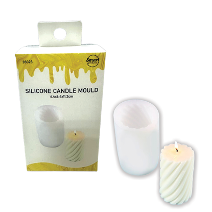 Picture of Candle Silicone Mould - 6.4x6.4x11.2cm- 185ml