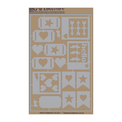 Picture of Remember Me - Reimagined! - Polaroid and Tickets - Chipboard