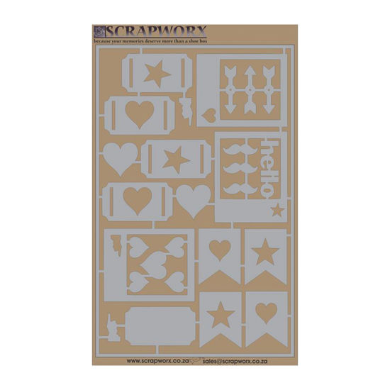 Picture of Remember Me - Reimagined! - Polaroid and Tickets - Chipboard